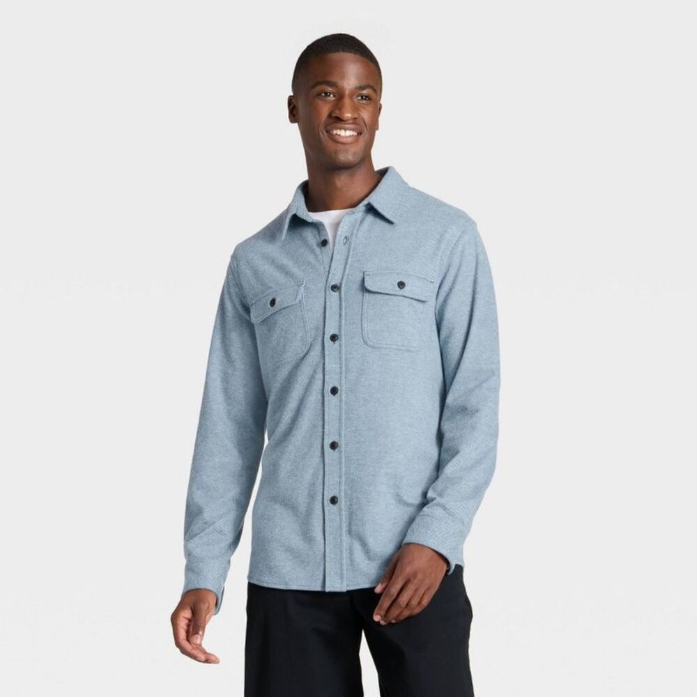 Men's Comfort Soft Shirt - Goodfellow & Co Light Blue S